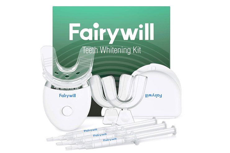 Fairywill Teeth Whitening Kit with Led Light