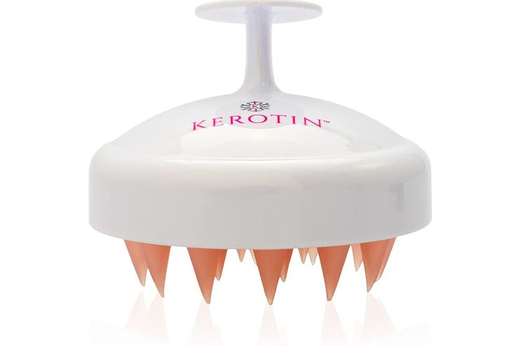 Kerotin Scalp Massager Stimulates the Scalp Promotes Hair Growth