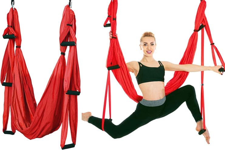 Melktem aerial yoga swing trapeze