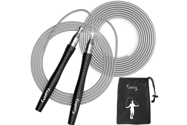 Lifeezzy high speed weighted jump rope