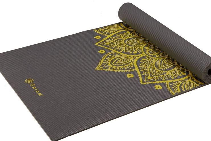 Gaiam yoga mat for all types of yoga
