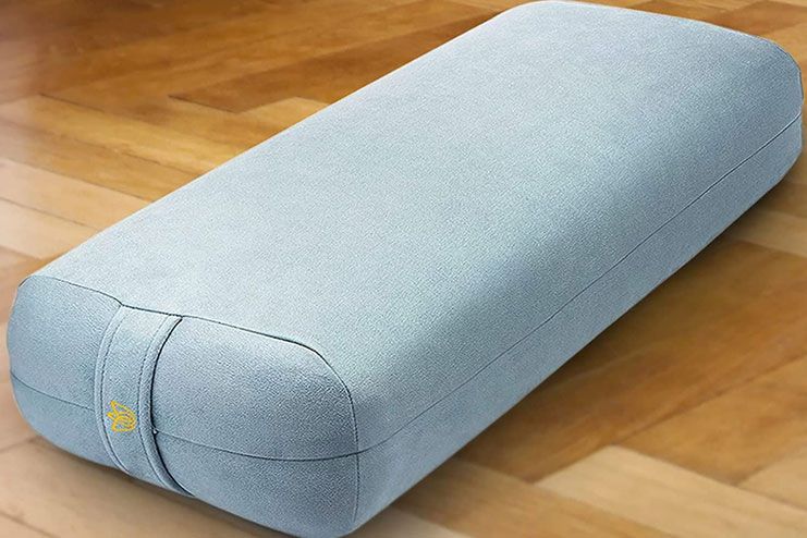 Florensi Yoga Bolster Premium Velvet Bolster Pillow