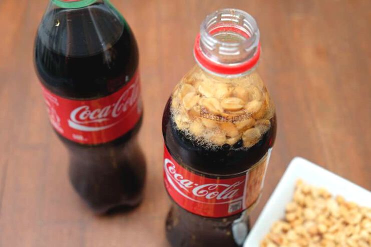 Peanut in coke