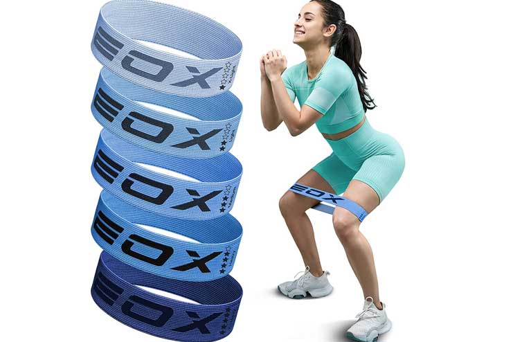EOX Exercise Resistance Fabric Loop Bands