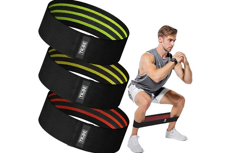 Tribe Lifting Fabric Resistance Bands Women and Men