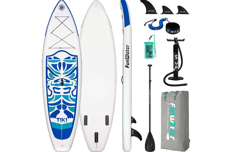Fun water inflatable ultra-light SUP paddle board