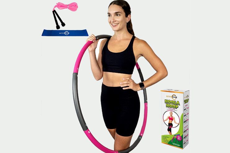 Better sense weighted hula hoops for exercise