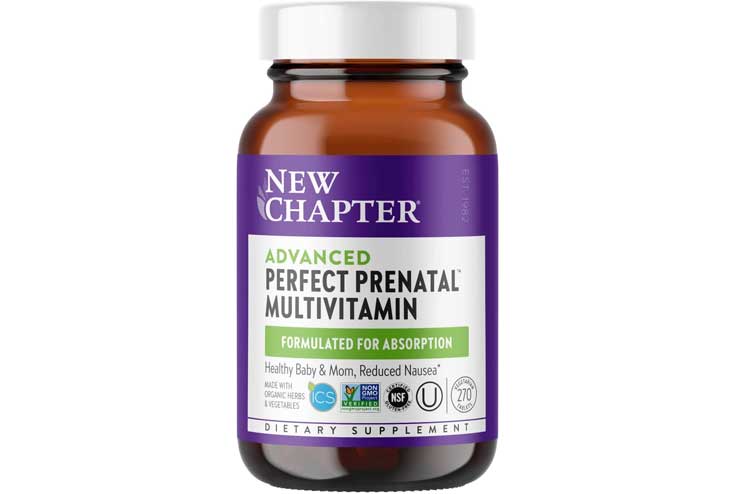 New Chapter Advanced Perfect Prenatal Vitamins