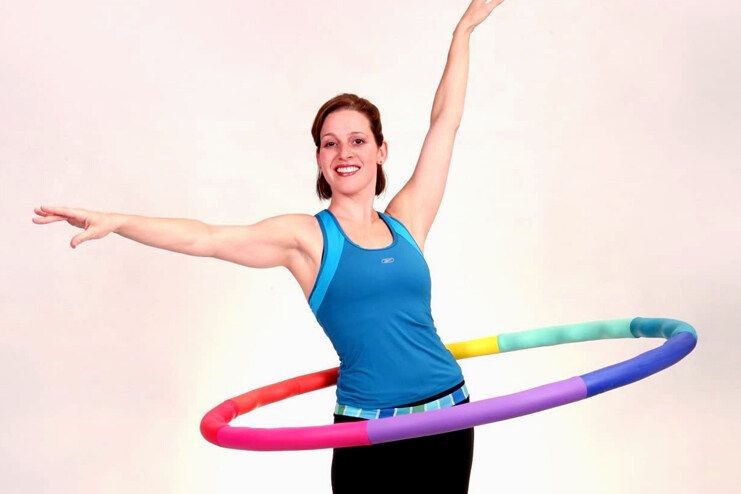 Sports hoop weighted exercise hula hoops- ACU hoop 5L