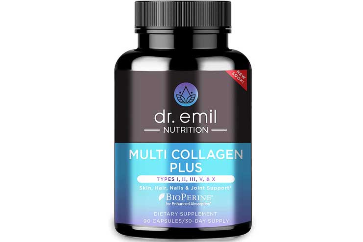 Dr Emil Nutrition Multi Collagen Plus Pills to Support Hair