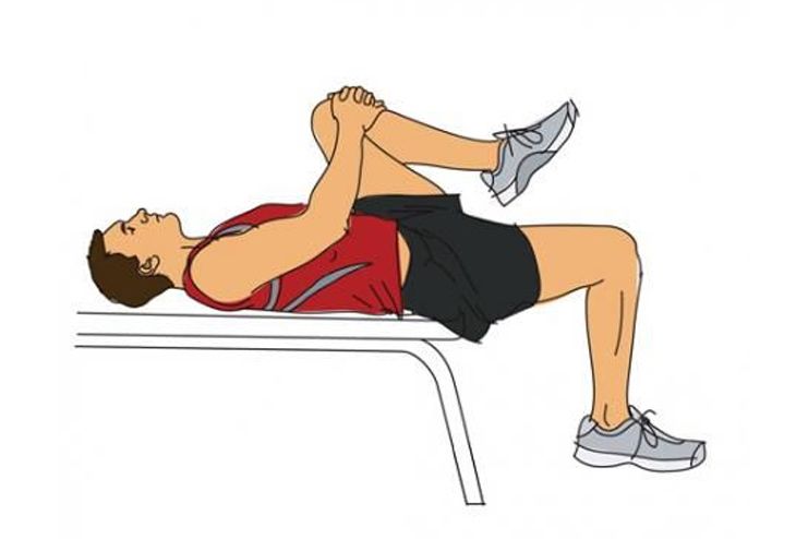 Stretch for Ilium Posterior Rotation Mobilizations