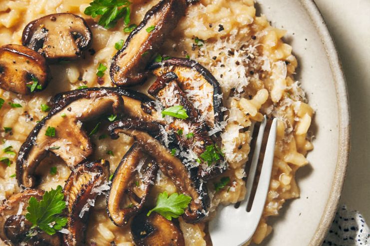 Creamy Mushroom Risotto