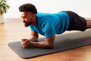 Extra Thick Exercise Yoga Mat with Carrying Strap