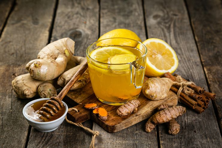 Ginger–Turmeric Water