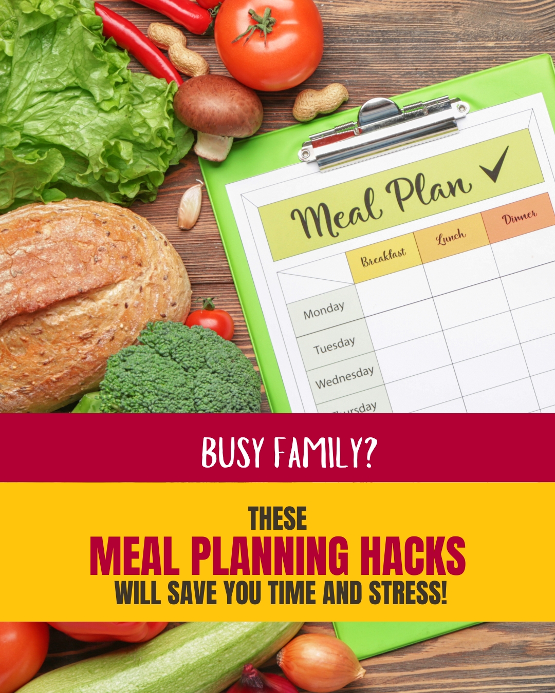 Meal Planning Hacks Will Save You Time