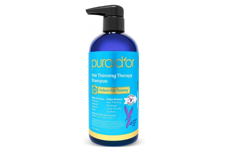 PURA D OR 16 Oz Hair Thinning Therapy Biotin Shampoo