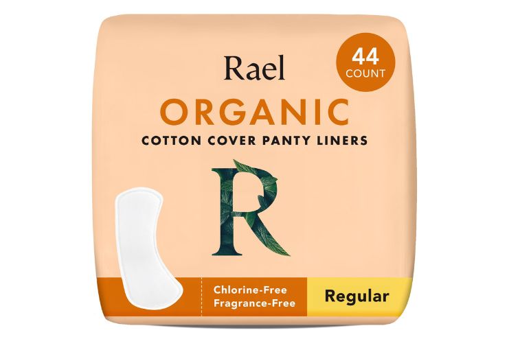 Rael Panty Liners for Women, made of Organic Cotton Cover