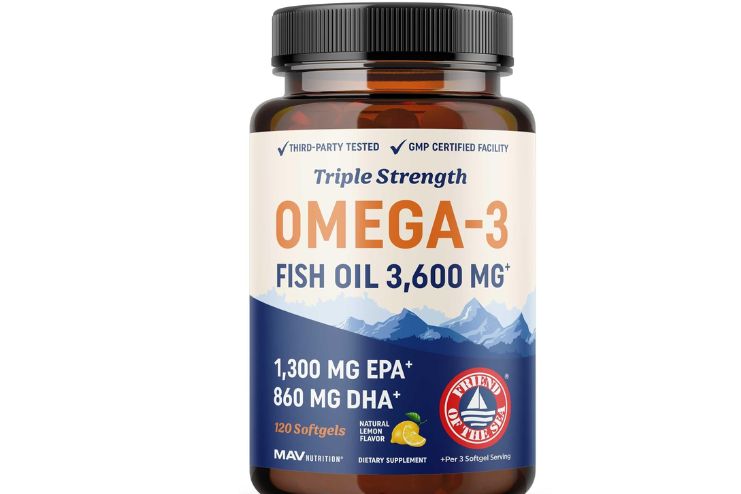 Triple Strength Omega 3 Fish Oil