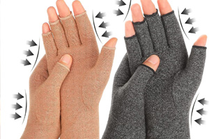 2 Pairs Arthritis Compression Gloves