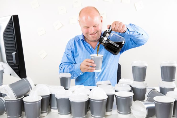 Consuming too much Healthy Caffeine