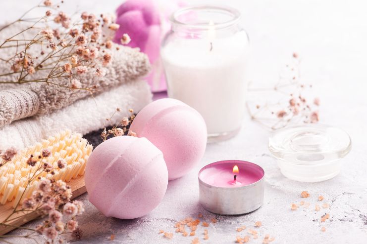 Glitter Bath Bombs