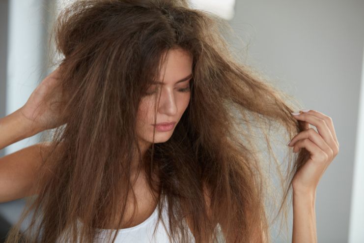 Increased Tangles Frizz and Split Ends