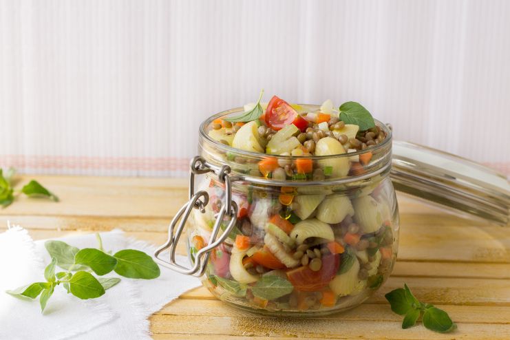 Lentil Salad in a Jar