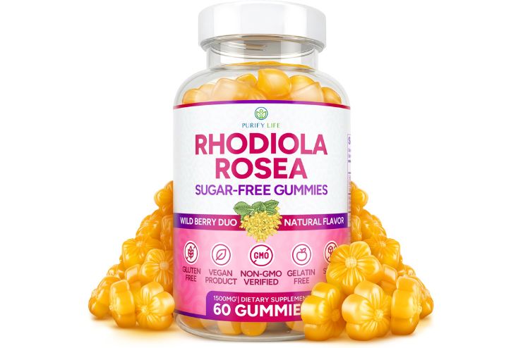 Purify Life Sugar-Free Rhodiola Rosea Gummies