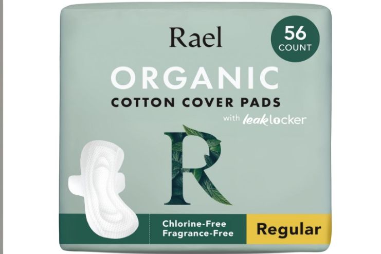Rael Organic Cotton Cover Pads