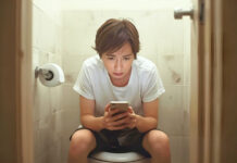 Why Sitting Too Long on the Toilet May Raise Your Risk of Hemorrhoids Why Sitting Too Long on the Toilet May Raise Your Risk of Hemorrhoids