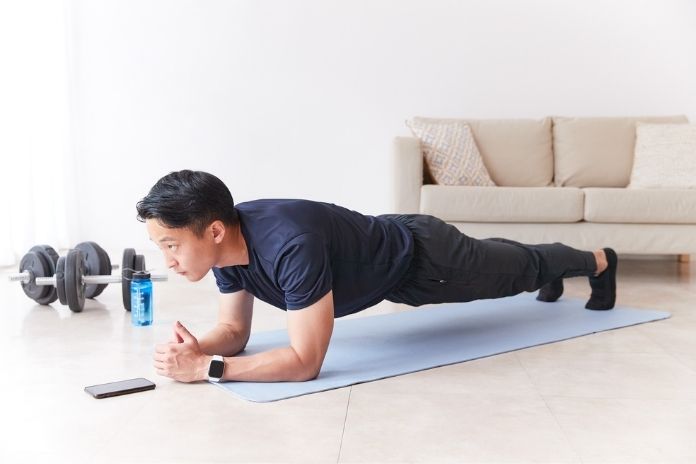 Plank With Shoulder Blade Retraction