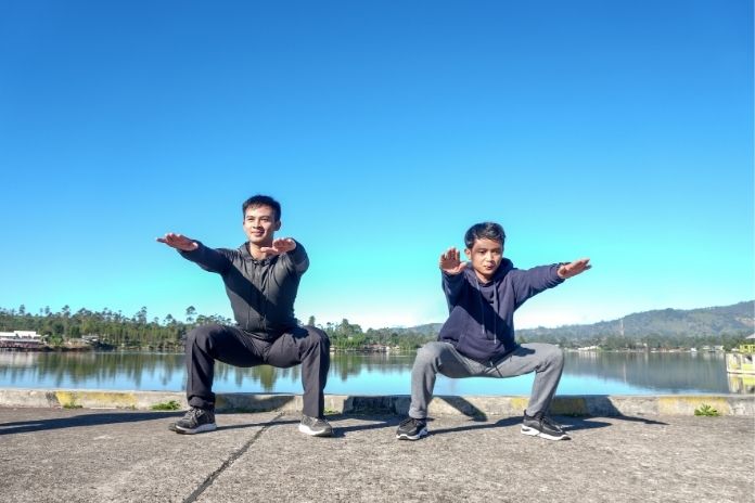 Exercise 2 Bodyweight Squats 1 minute