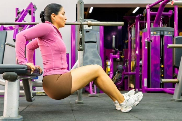Exercise 6 Tricep dips 1 minute