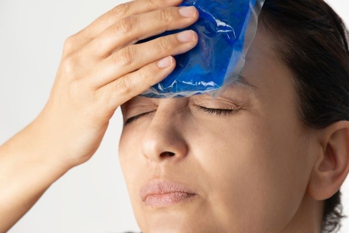 Apply Cold Therapy to the Head or Neck