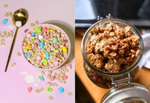 Cereal vs. Granola: Why Your “Healthy” Breakfast Might Have 20x More Sugar Cereal vs Granola