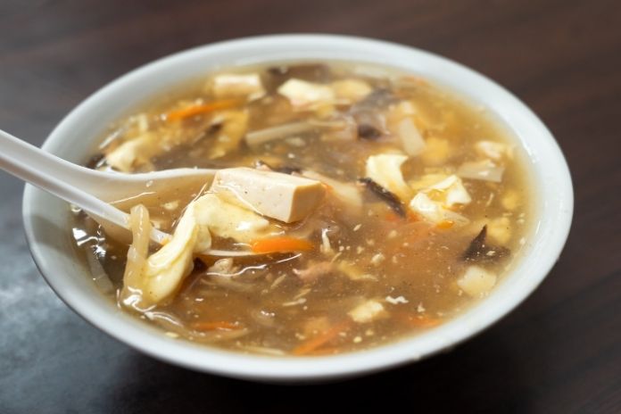 Egg Drop or Hot and Sour Soup
