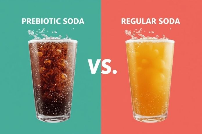 Prebiotic Soda vs. Regular Soda